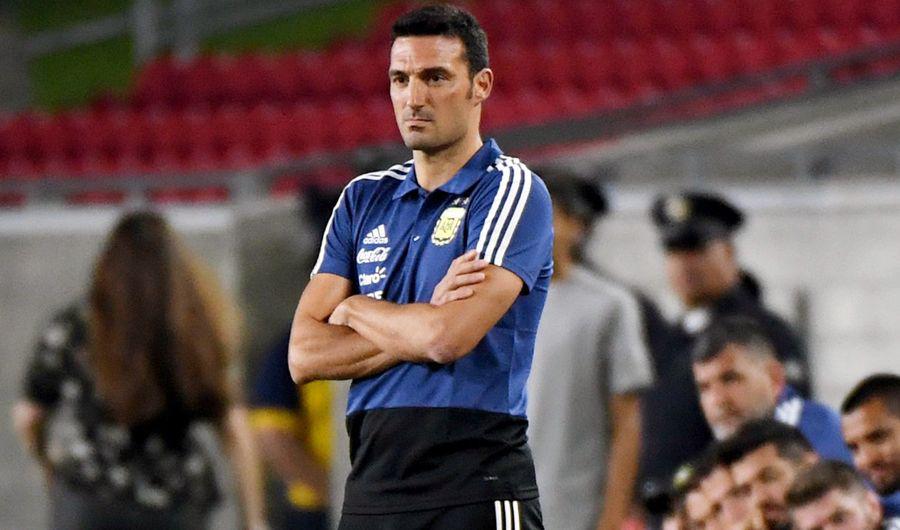 Los 11 de Scaloni para enfrentar a Colombia