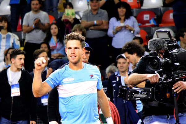 Schwartzman y Pella le dieron la ventaja a Argentina 