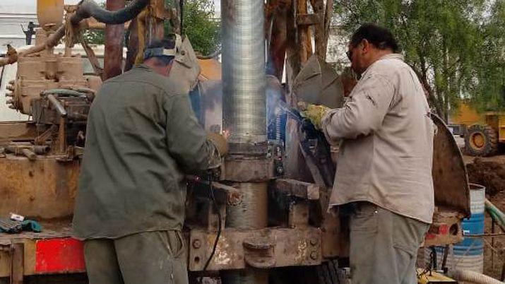 Pusieron en funcionamiento una nueva perforacioacuten de un pozo de agua en San Pedro