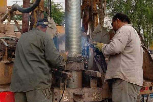 Habilitaron una nueva perforacioacuten de un pozo de agua potable en San Pedro