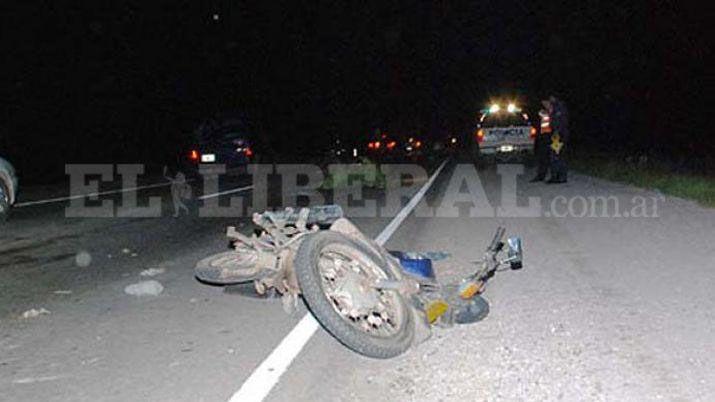 Icaño- violento accidente entre motociclistas