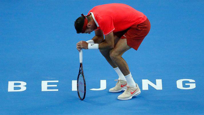 Del Potro cayoacute en la final del Abierto de China ante Basilashvili