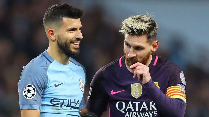 Agüero y Messi