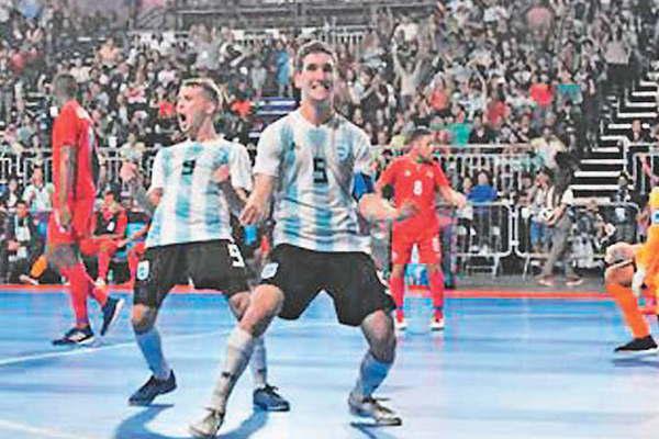 Goleada y heroica clasificacioacuten de Argentina