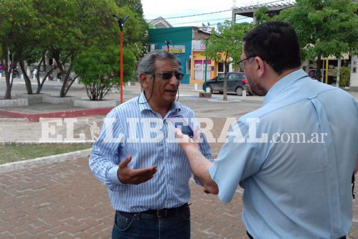 Ramón Rosa Gonz�lez candidato a intendente de Loreto por el Partido Justicialista