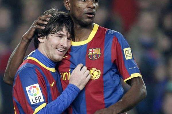 Eric Abidal develoacute el tipo de liderazgo de Lionel Messi