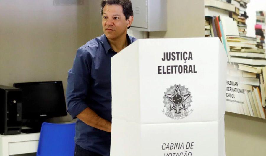 Fernando Haddad tras votar- La democracia estaacute en riesgo