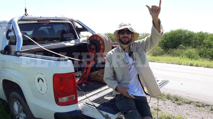 Parapentistas santiaguentildeos explicaron lo ocurrido en Antildeatuya