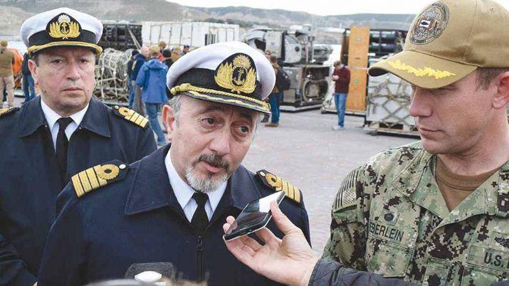 Capitn Gabriel Attis jefe de la Base Naval de Mar del Plata