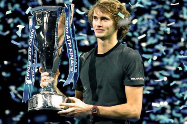 Zverev dio el golpe y se quedoacute con el Masters