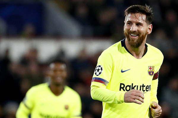 Un golazo de Messi le dio la clasificacioacuten a Barcelona 