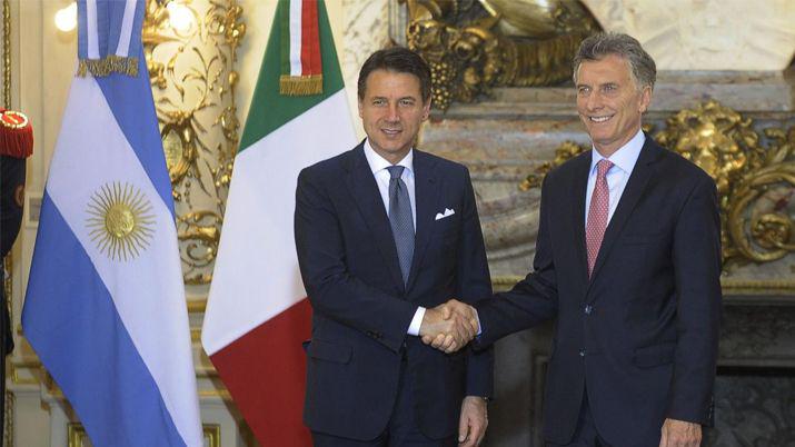 Macri afirmoacute que tuvo una muy buena reunioacuten con el primer ministro italiano