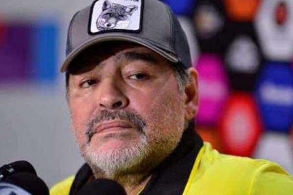 Maradona molesto con el fallo del Tribunal