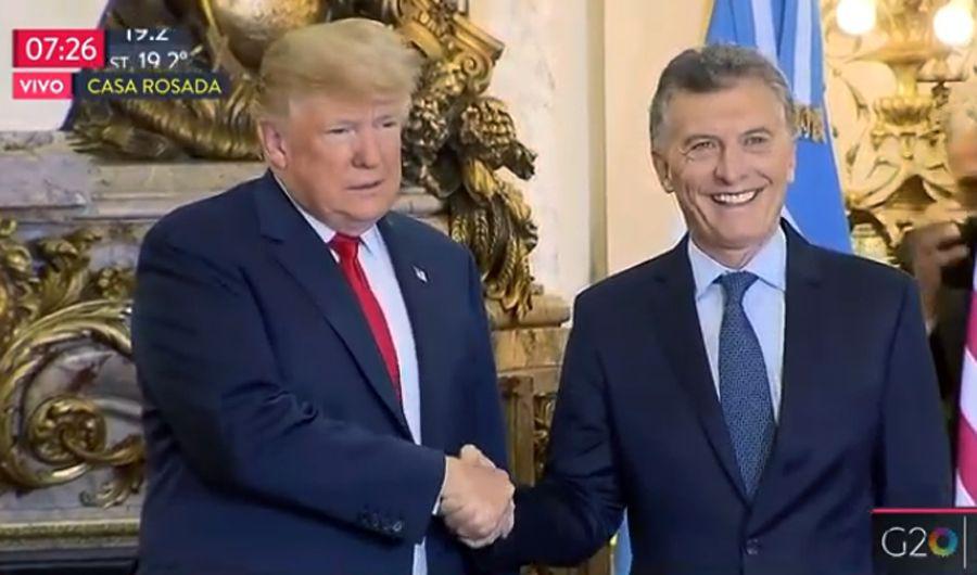 Trump a Macri- Le dije a tu papaacute que ibas a ser presidente