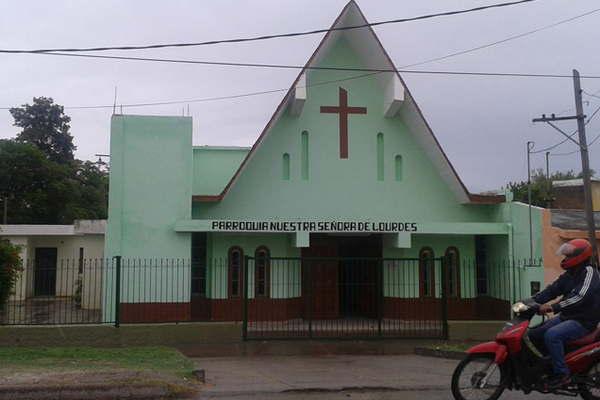 Se llevaron un bideacute de la iglesia Nuestra Sentildeora de Lourdes 