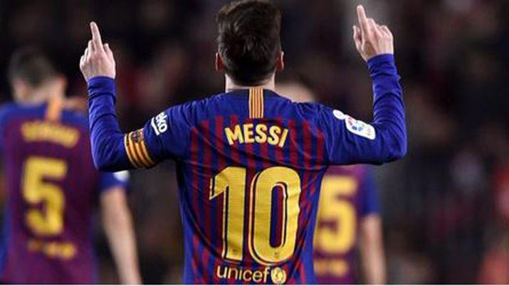 VIDEO  Miraacute el golazo de Messi el segundo de Barcelona