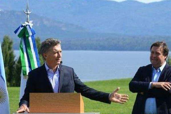 Macri inaugura obra de empalme de gasoducto cordillerano en Bariloche 