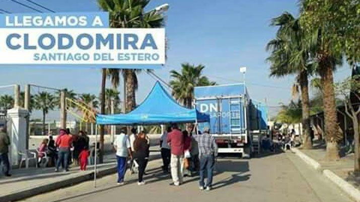 El Renaper y Anses llegan a la ciudad de Clodomira 