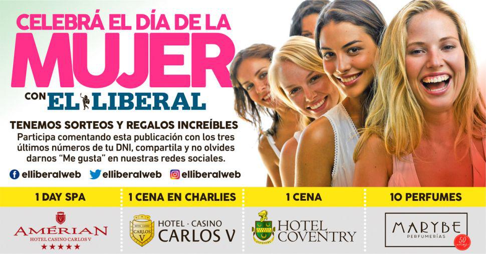 EL LIBERAL celebra el Diacutea de la Mujer con un sorteo de lujo