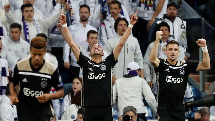 VIDEO  Miraacute los tantos de la goleada del Ajax al Real