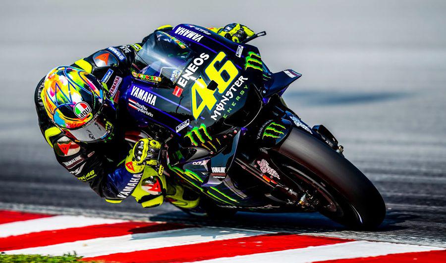 A los 40 antildeos Valentino Rossi hace el mejor tiempo en los primeros Libres del antildeo