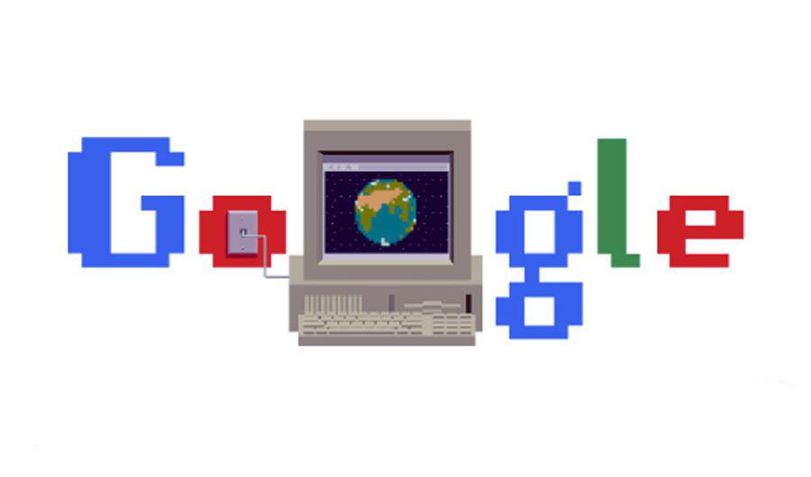 El doodle de Google celebra los 30 antildeos de la World Wide Web