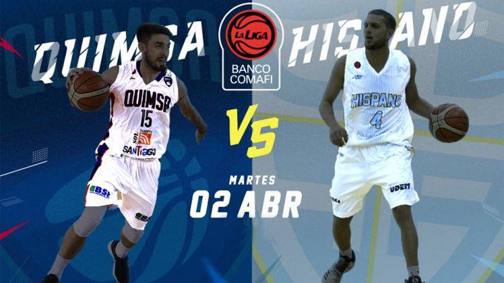 Quimsa vs Hispano se jugar mañana a las 21