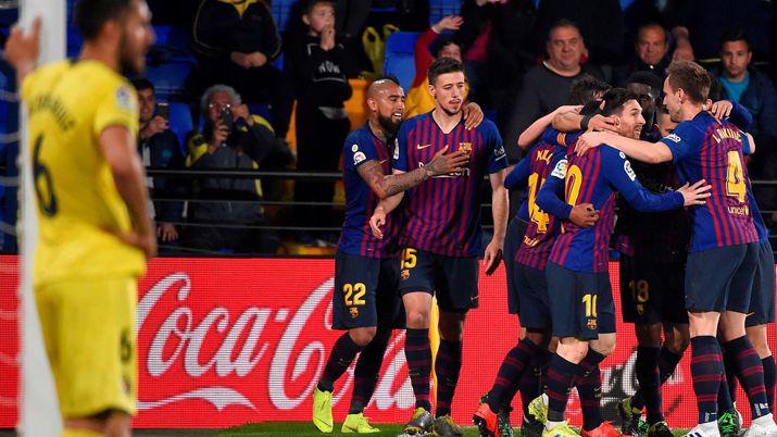 VIDEO  Barcelona lo perdiacutea entroacute Messi y consiguieron un agoacutenico empate