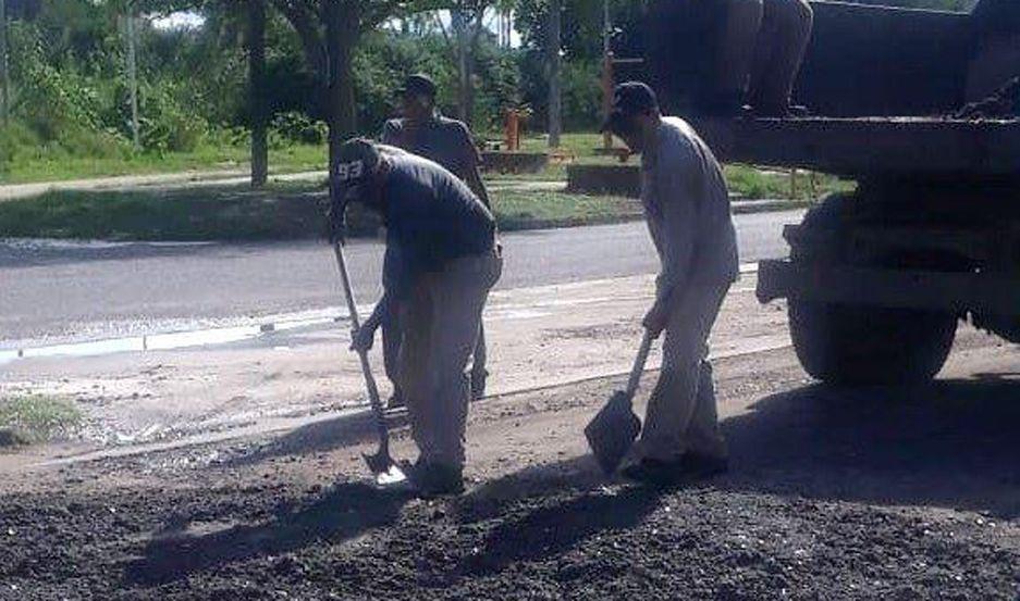 Ampliacutean el plan de bacheo hacia las avenidas y barrios