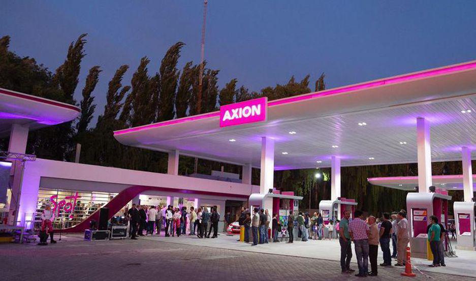 Desde hoy Axion aumenta un 6-en-porciento- en promedio sus combustibles