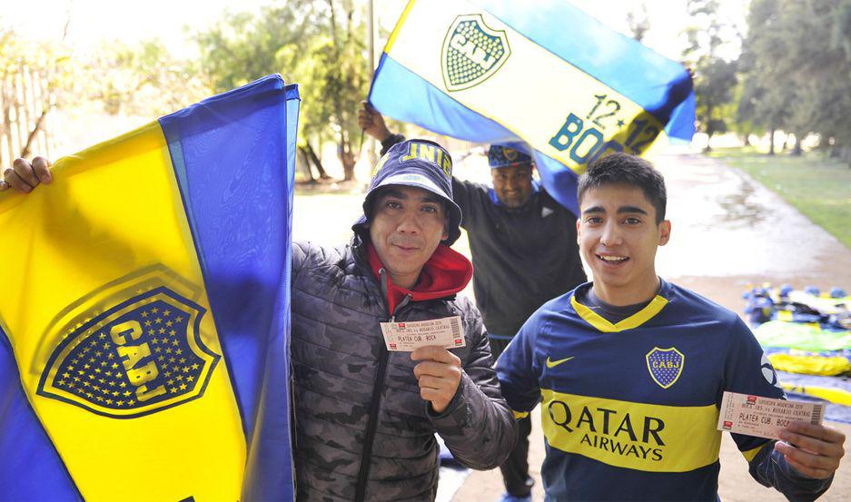 Final de Supercopa- maacutes hinchas de Boca que de Central