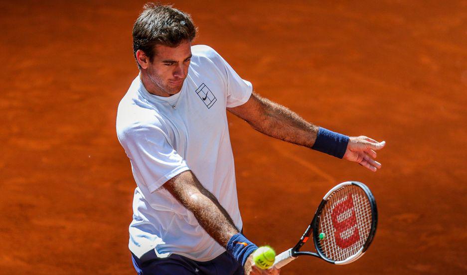 Juan Martiacuten Del Potro volvioacute con una sonrisa