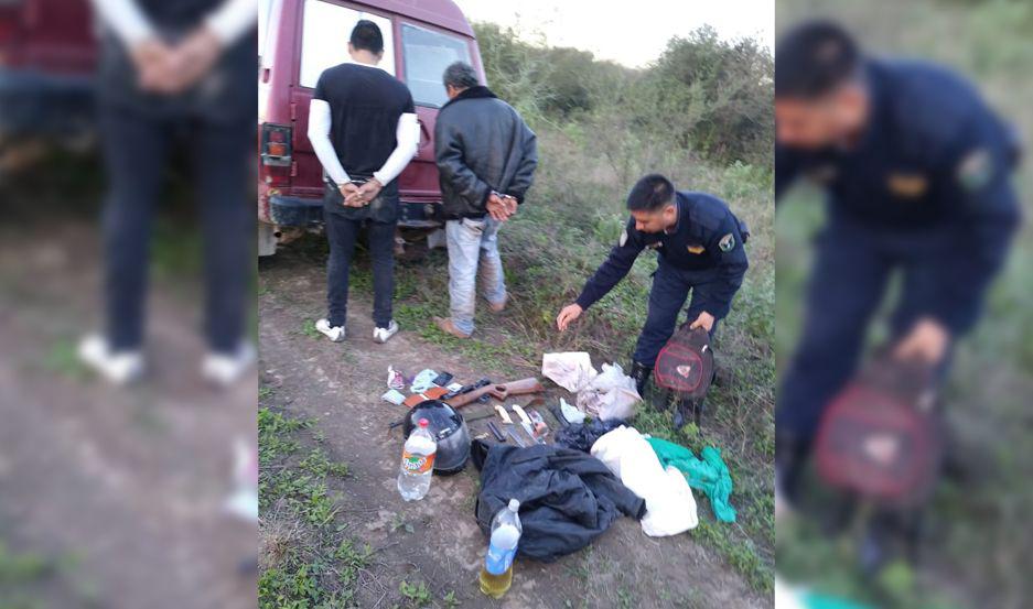 Detuvieron a dos cuatreros luego de que mataron a un vacuno