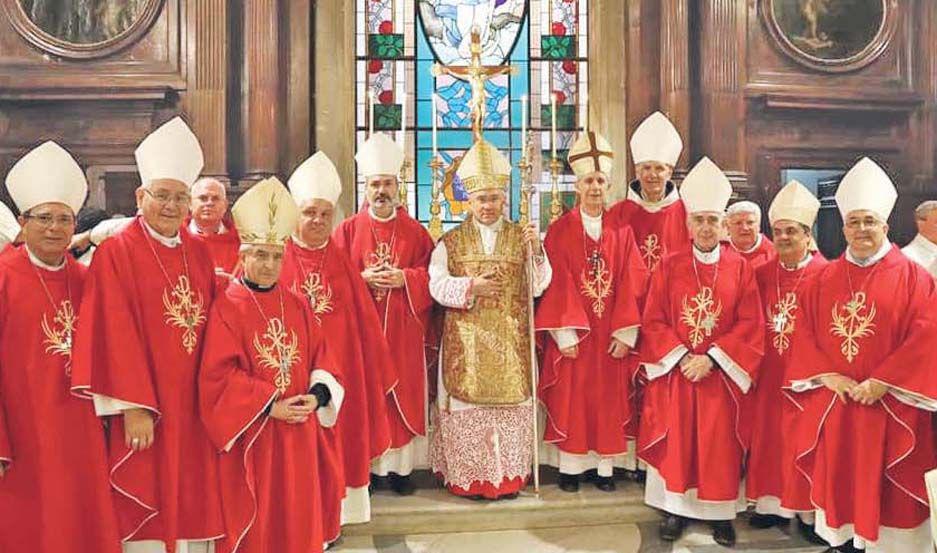 Obispos argentinos participan de la primera celebracioacuten en Roma