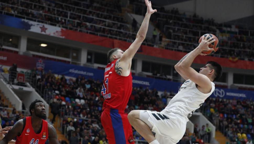 Real Madrid con Deck perdioacute ante CSKA Moscuacute