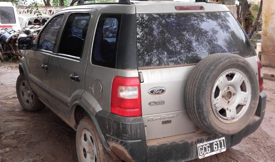 Recuperaron en Los Juriacutees una camioneta robada en Buenos Aires