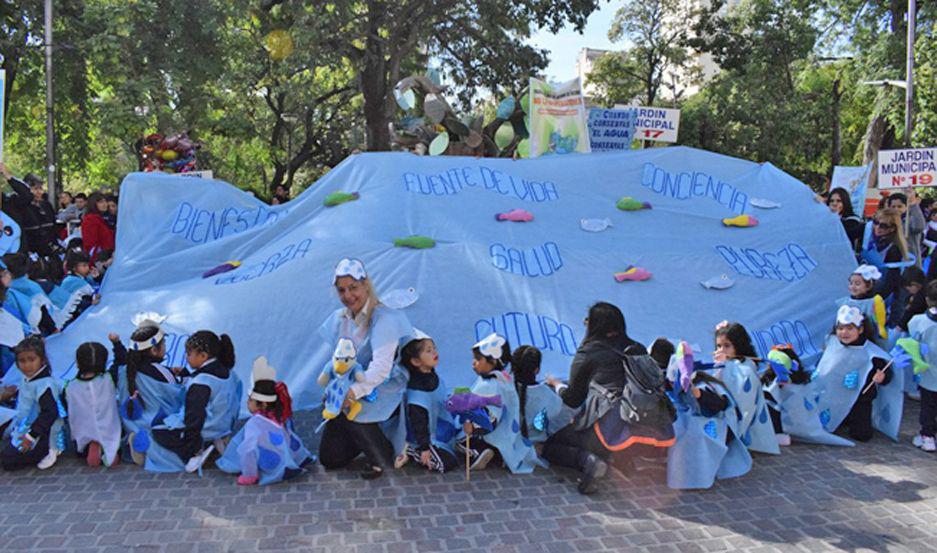 Muestra ecologista de jardines de infantes