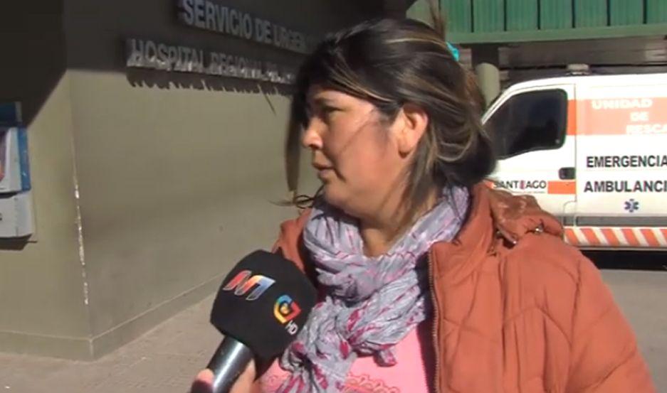 Mujer pide justicia para su marido atacado por la espalda