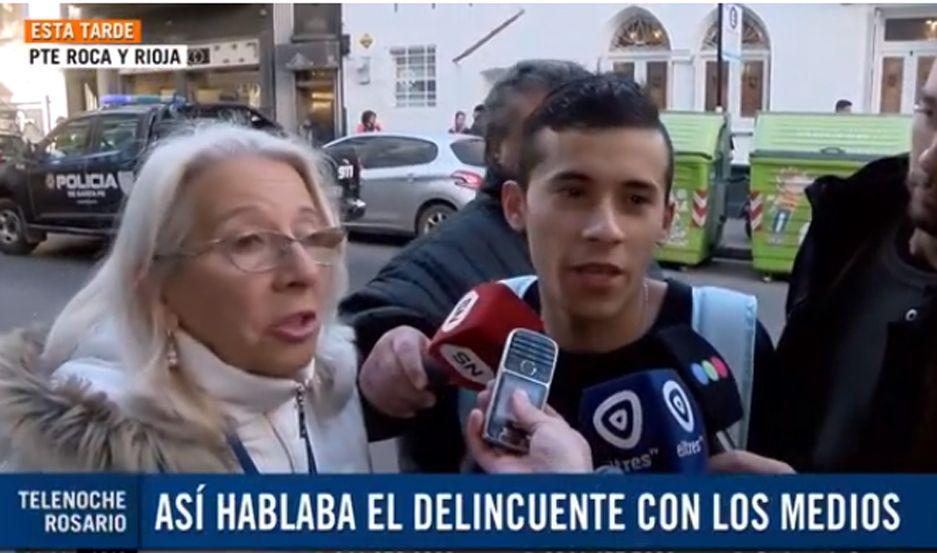 Insoacutelito- un ladroacuten dio una nota a los medios y se hizo pasar por vecino de sus viacutectimas