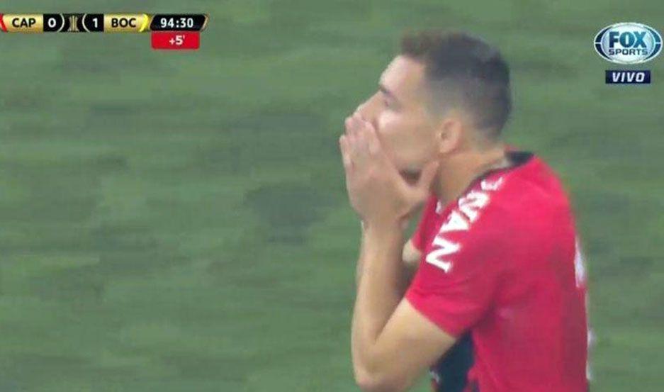 VIDEO  El penal a Boca que erraron los brasileros