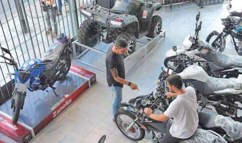 En julio y por el plan oficial la venta de motos crecioacute 348-en-porciento-