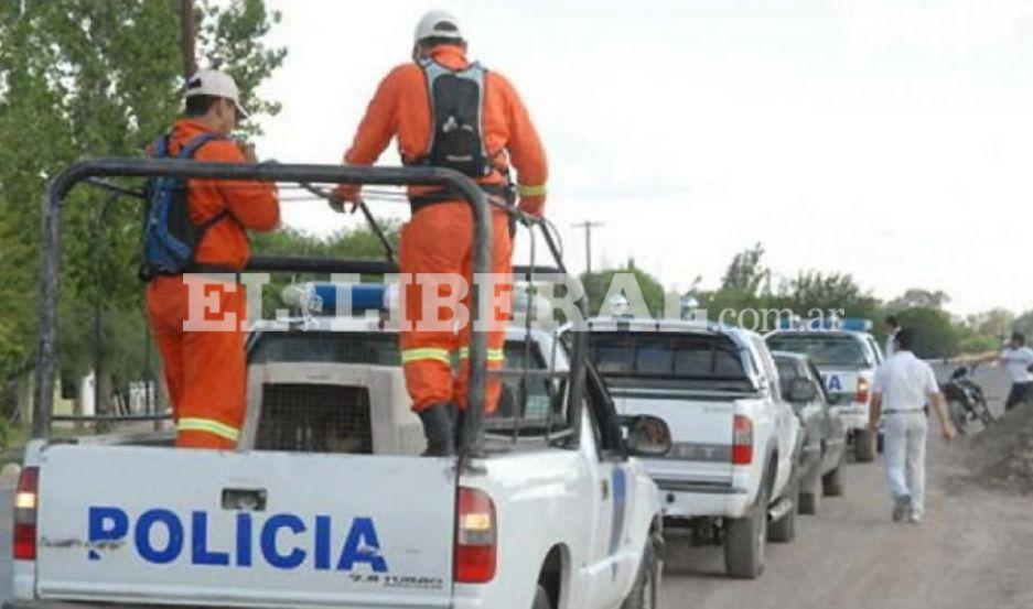 Efectivos del Grupo Especial de Rescate (GER) se encuentran al frente de los rastrillajes