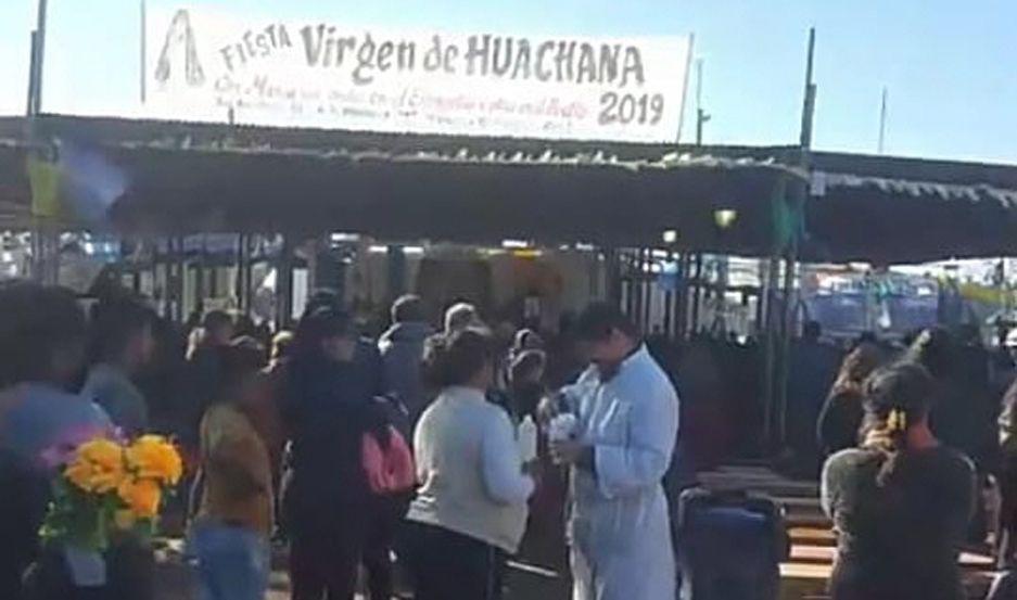 Miles de devotos participaron de la festividad de la Virgen de Huachana