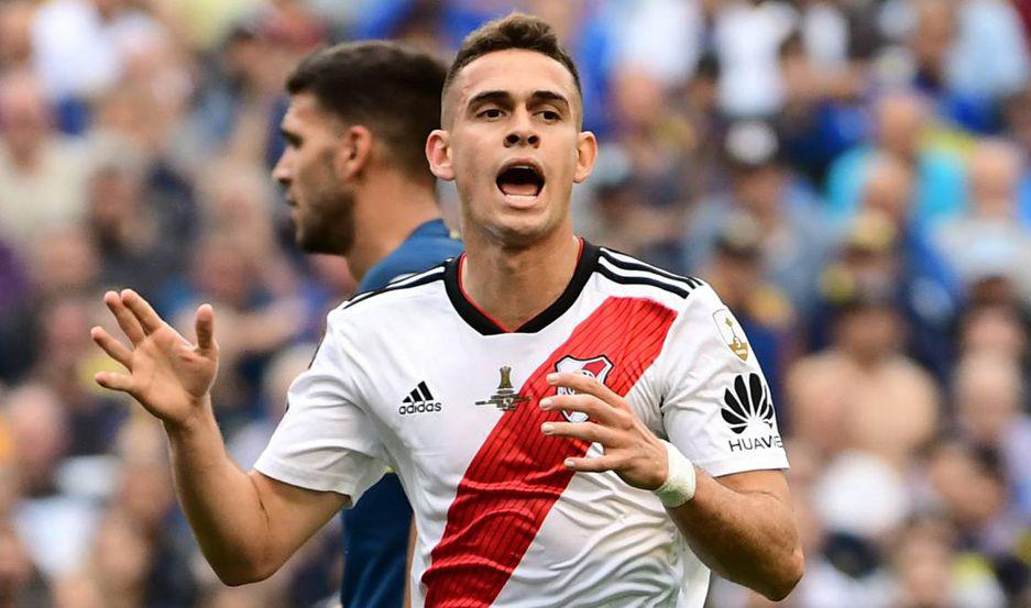 Santos Borré aparece entre los titulares indiscutibles en la delantera de River