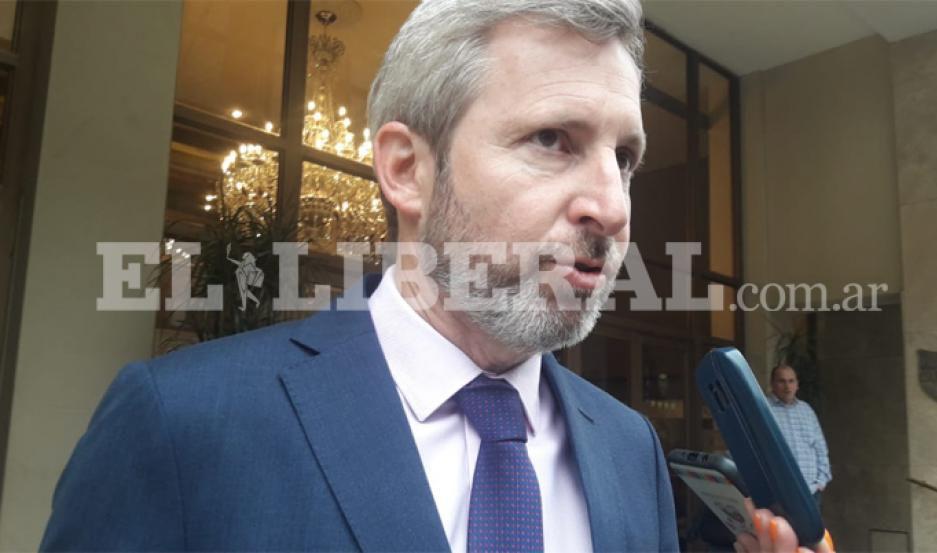 Frigerio instoacute a no generar un clima de incertidumbre