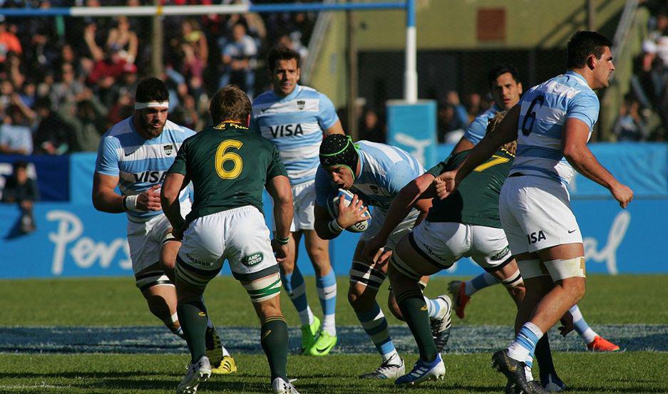 Los Pumas se despidieron con una categoacuterica derrota ante Sudaacutefrica