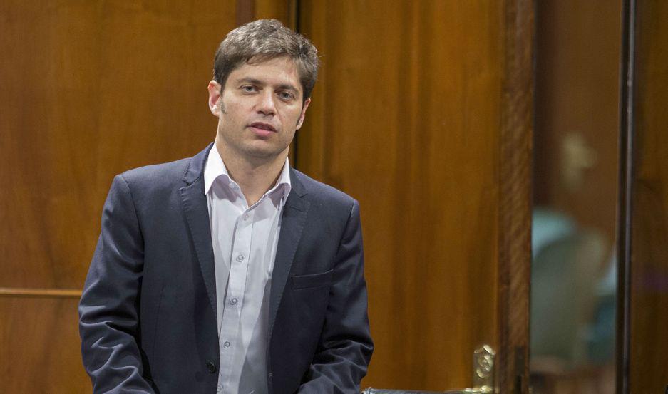 Axel Kicillof espera que el Gobierno ldquoactuacutee con mucha responsabilidadrdquo