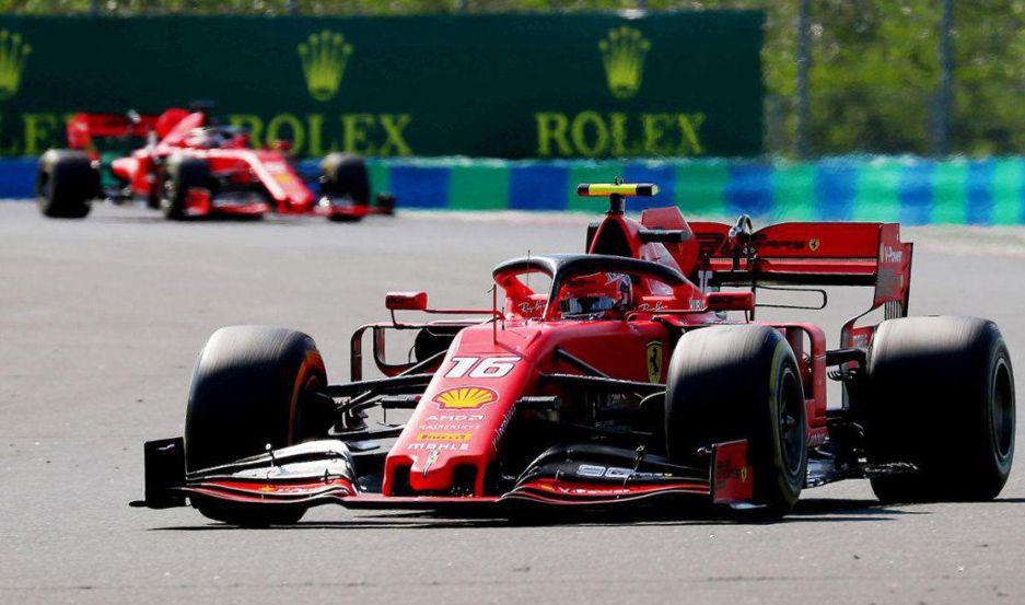 Leclerc le dio a Ferrari una esperanza en el arranque del Gran Premio de Beacutelgica