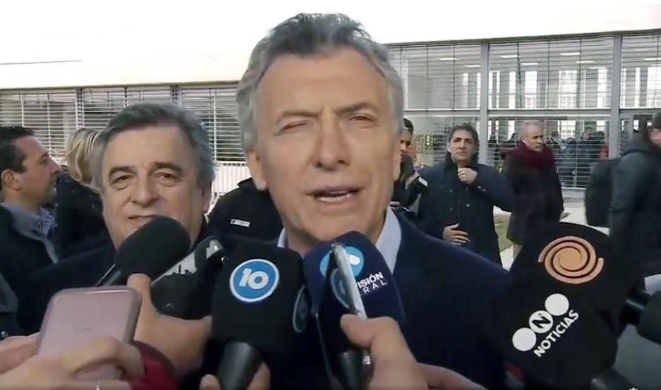 Mauricio Macri- Las PASO provocaron una disrupcioacuten econoacutemica