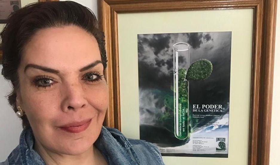 Consuelo Rodríguez propietaria del establecimiento El Nopal del Carmen